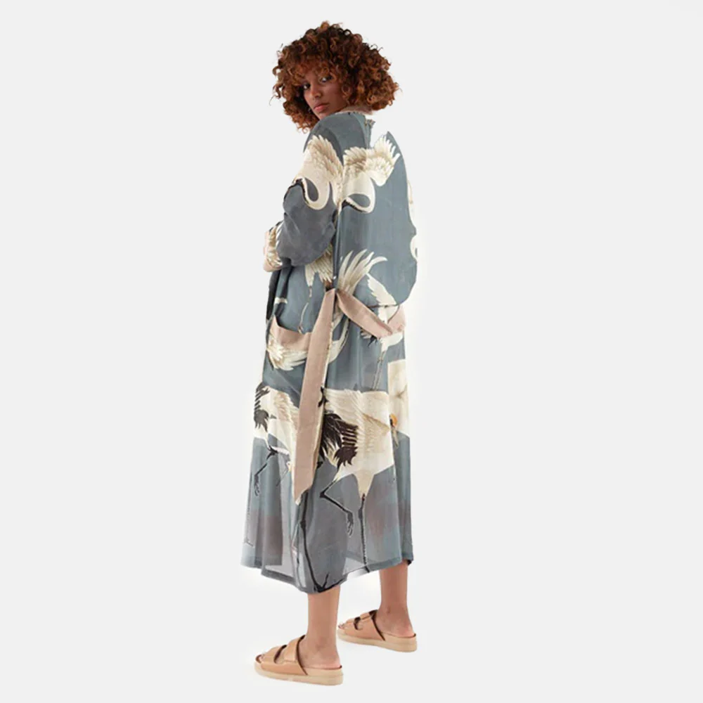Slate Stork Gown - Image 2