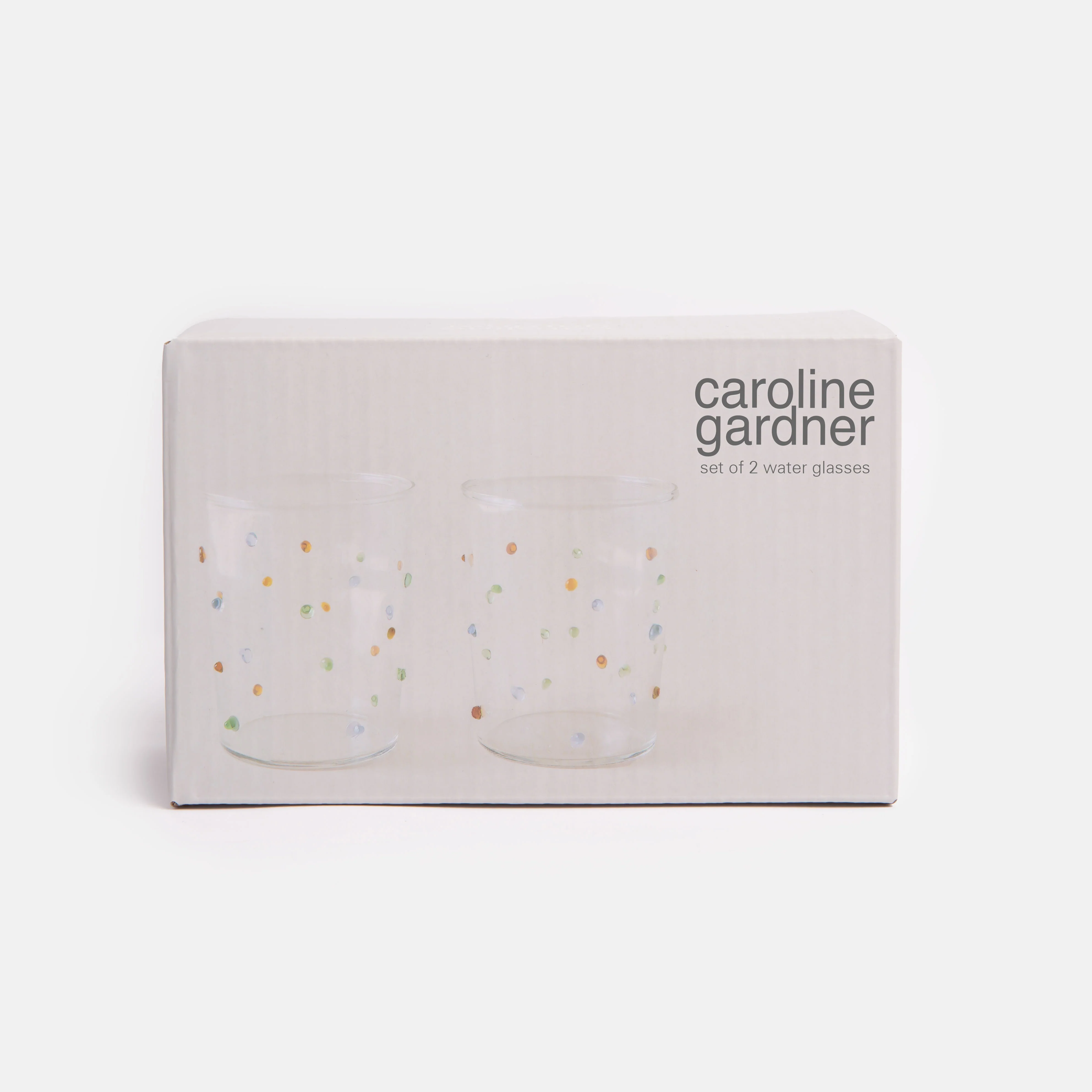 Textured Dotty Drinking Glasses - Image 3