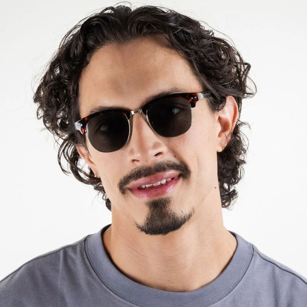 Tortoiseshell Clark Sunglasses - Image 4