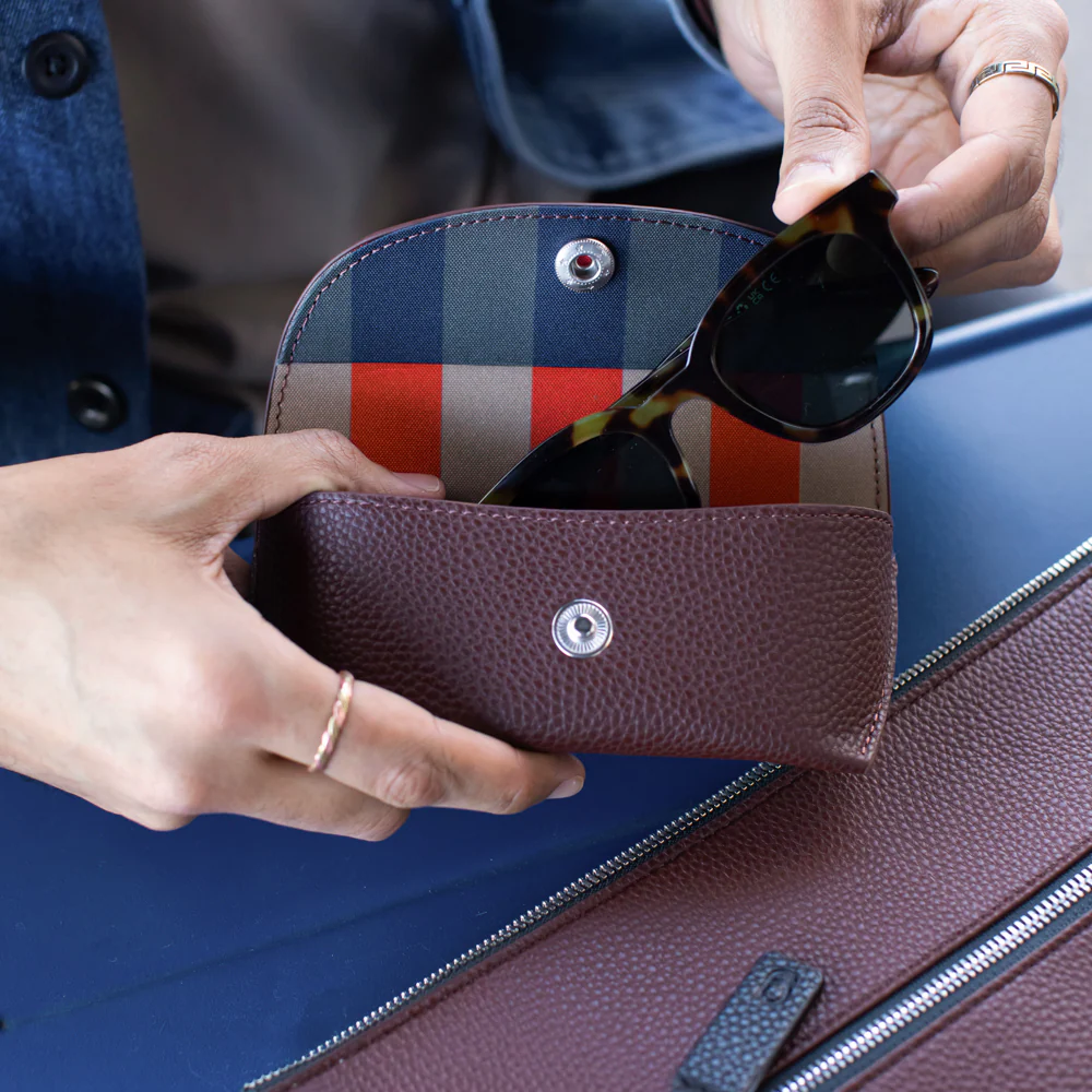 Wine Flap Glasses Case - Image 2